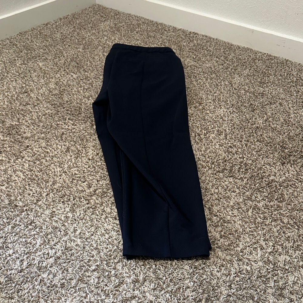 Rafaella Navy Ankle Pants